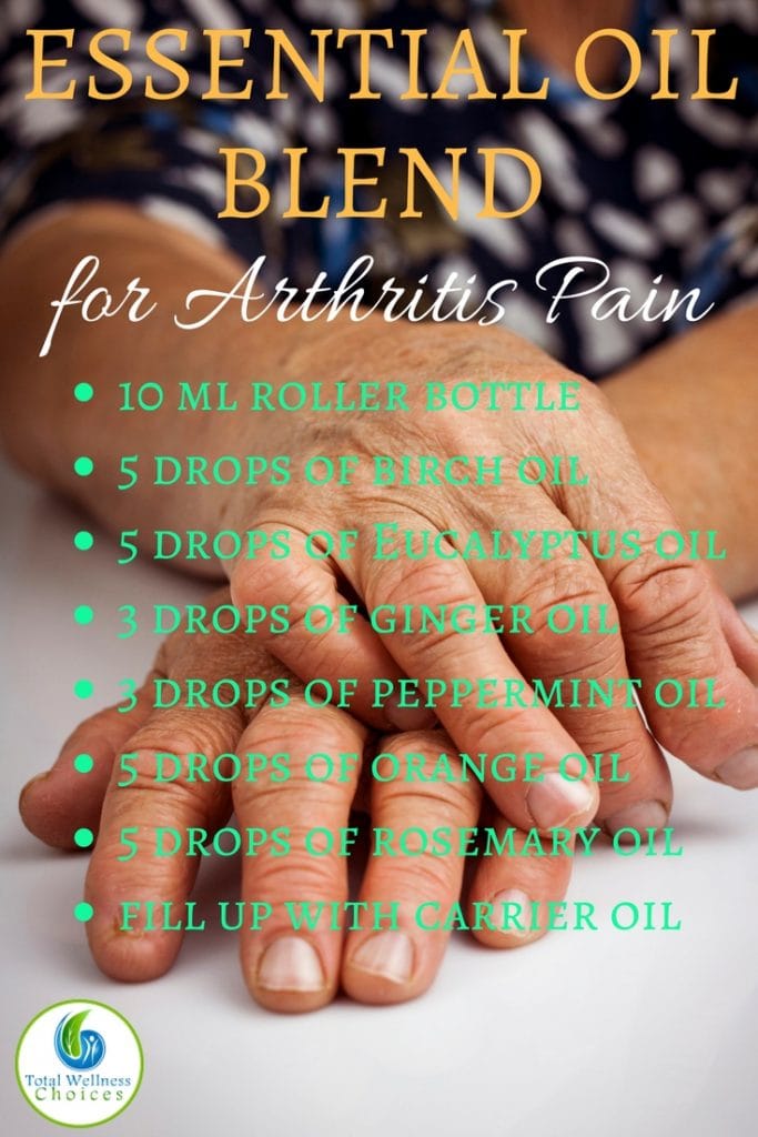 Essential Oil Blend for Arthritis Pain
