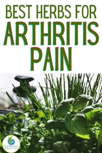 Herbs for arthritis and joint pain