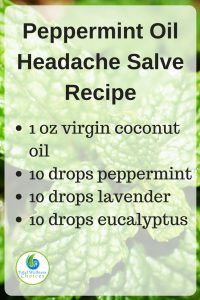 Peppermint Oil Headache Relief Salve Recipe