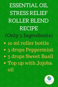 Essential Oil Stress Relief Roller Recipe