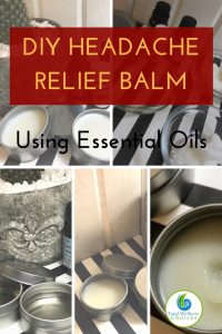 natural headache relief balm