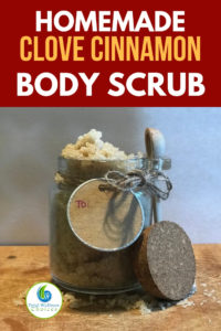 DIY Clove Cinnamon Sugar Scrub