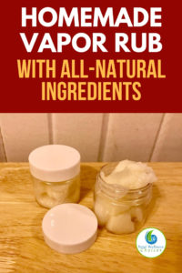 All-Natural Homemade Vapor Rub Recipe - DIY Chest Rub with Essential Oils! Better than Vicks! #vicksvaporrub #homemadevaporrub #diychestrub #naturalremedies #essentialoils