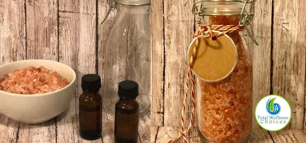 DIY bath salts