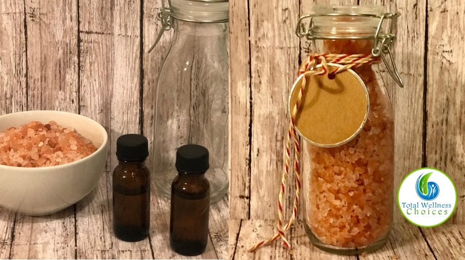 DIY bath salts