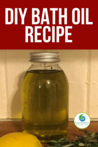 Diy bath oil recipe