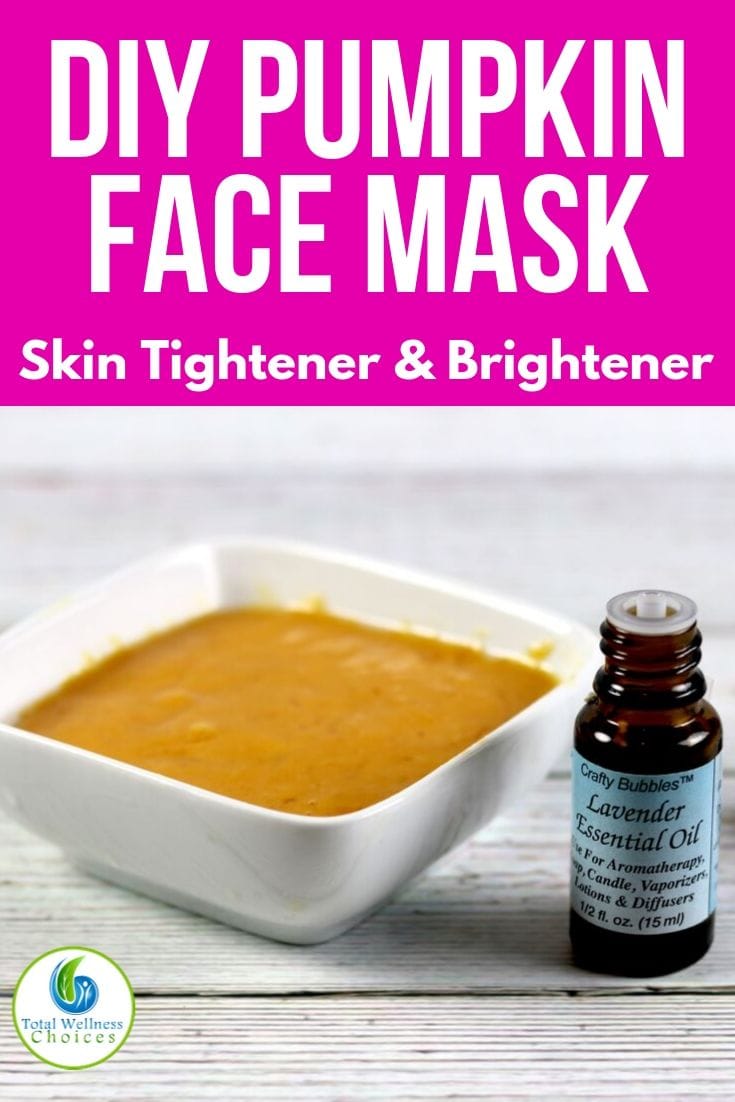 DIY pumpkin face mask recipe