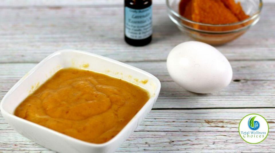 Homemade pumpkin face mask for all skin types