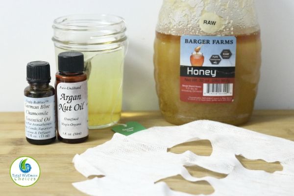 Homemade sheet mask ingredients