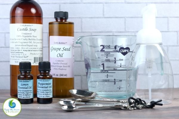 Foaming body wash recipe ingredients