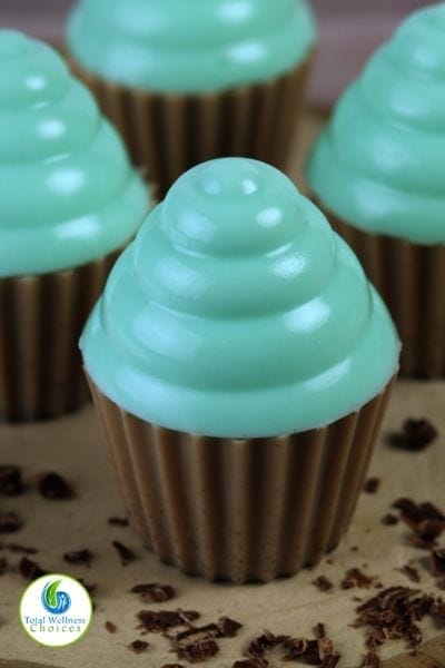 Cupcake glycerine melt and pour soap