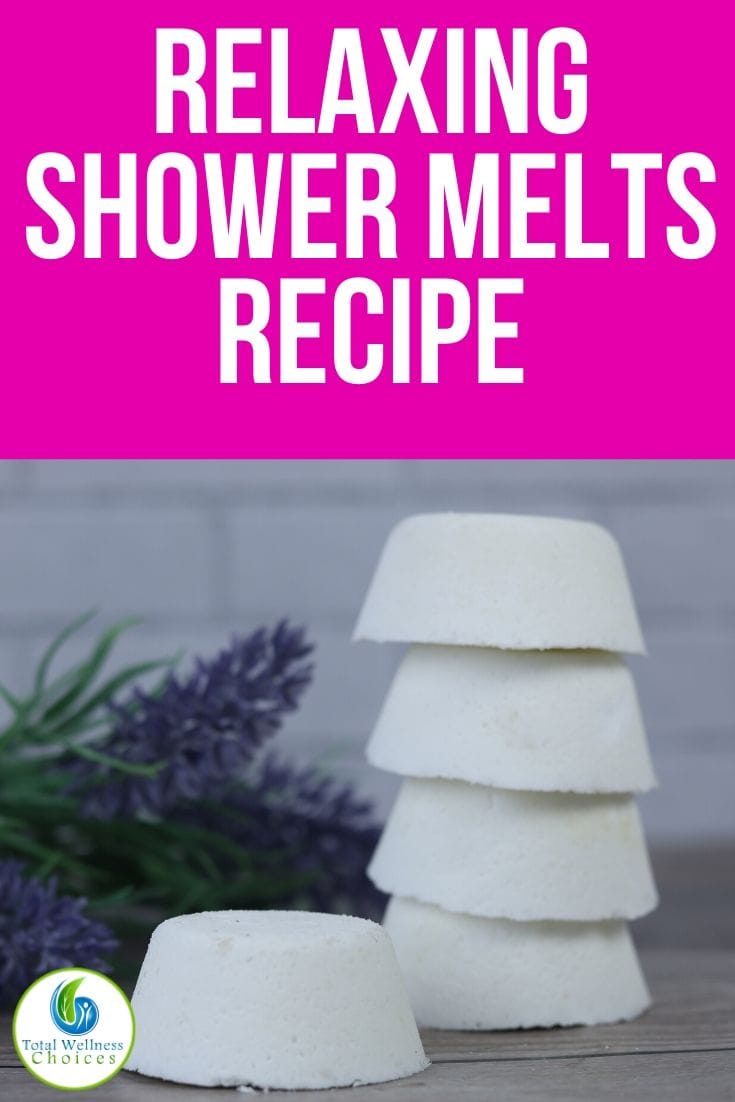 DIY shower melts recipe with essential oils