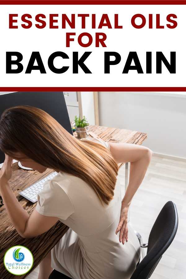 Essential oils for back pain